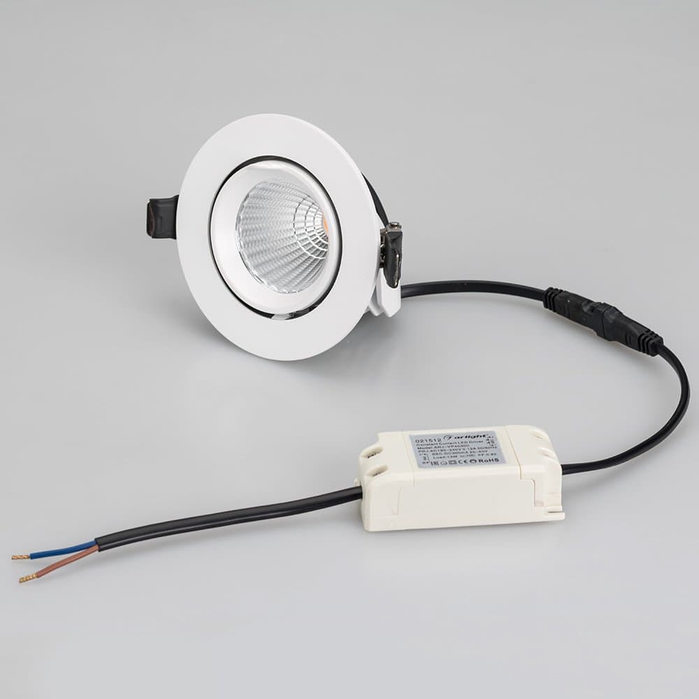 Arlight Светильник LTD-EXPLORER-R100-12W Warm3000 (WH, 38 deg) (IP20 Металл, 3 года) 024026 — миниатюра 3