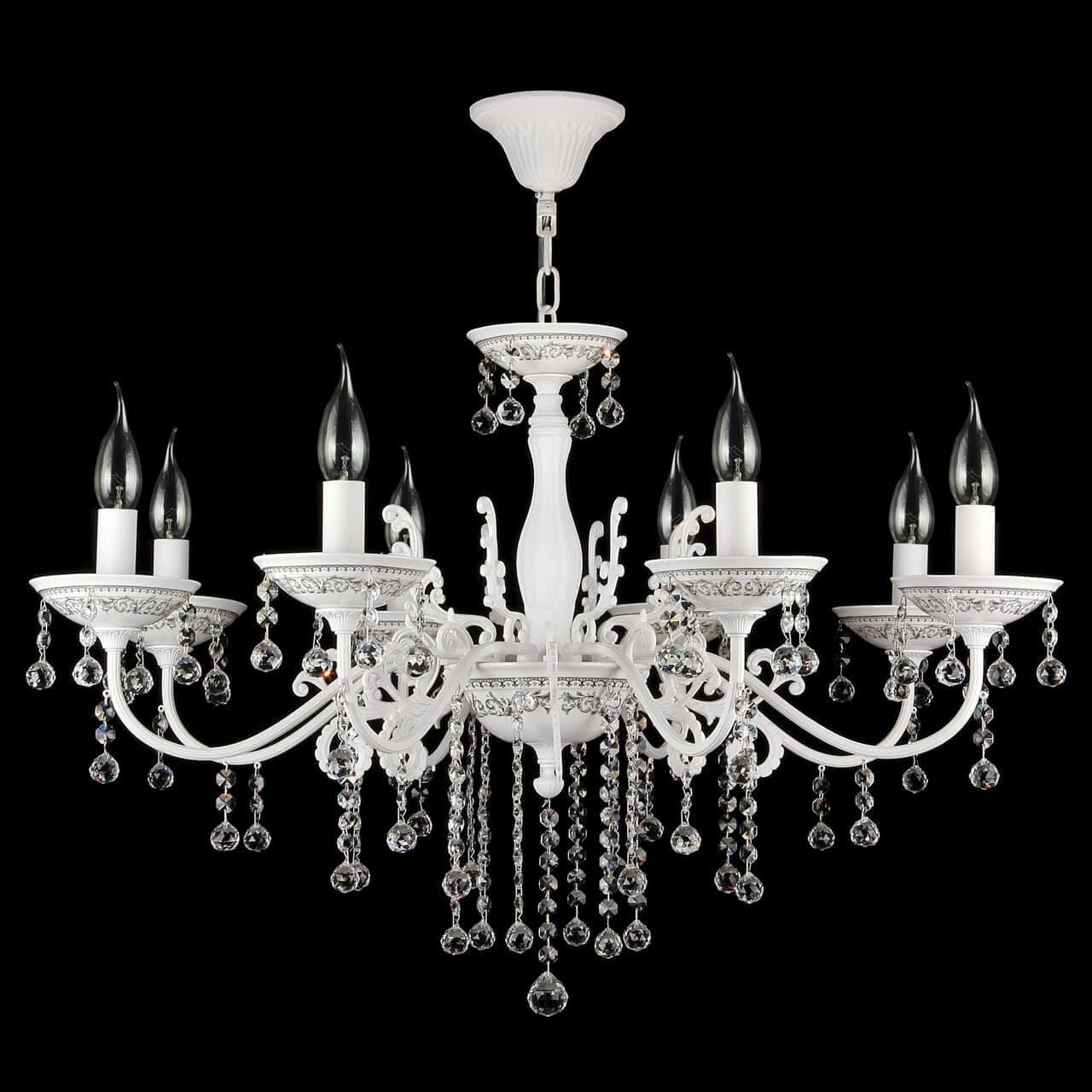 Maytoni Elegant Bellona Белый Люстра 8xE14 60W ARM386-08-W — миниатюра 7