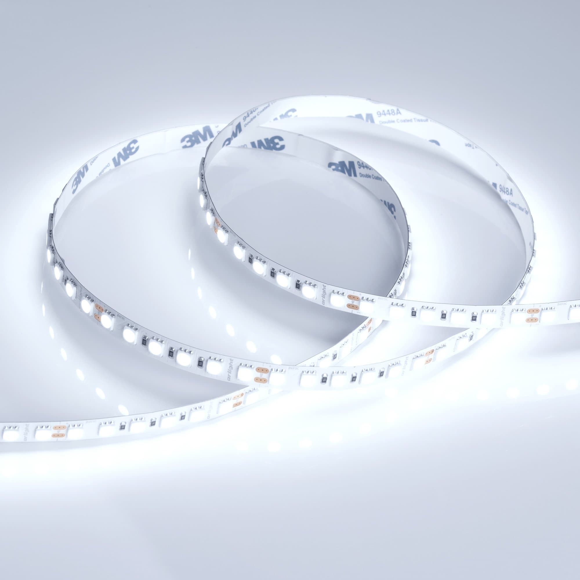 Arlight Светодиодная лента RT 6-5050-96 24V Cool 10K 3x (480 LED) (23 Вт/м, IP20) 018731 — миниатюра 4