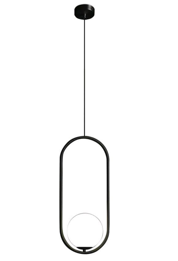 Kink Light 07632-1A,19 Подвес Кенти черный w20*15 h145 E14 1*40W