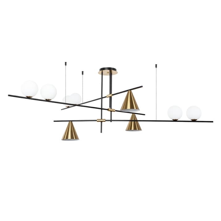 Arte Lamp A7029PL-9BK Светильник потолочный