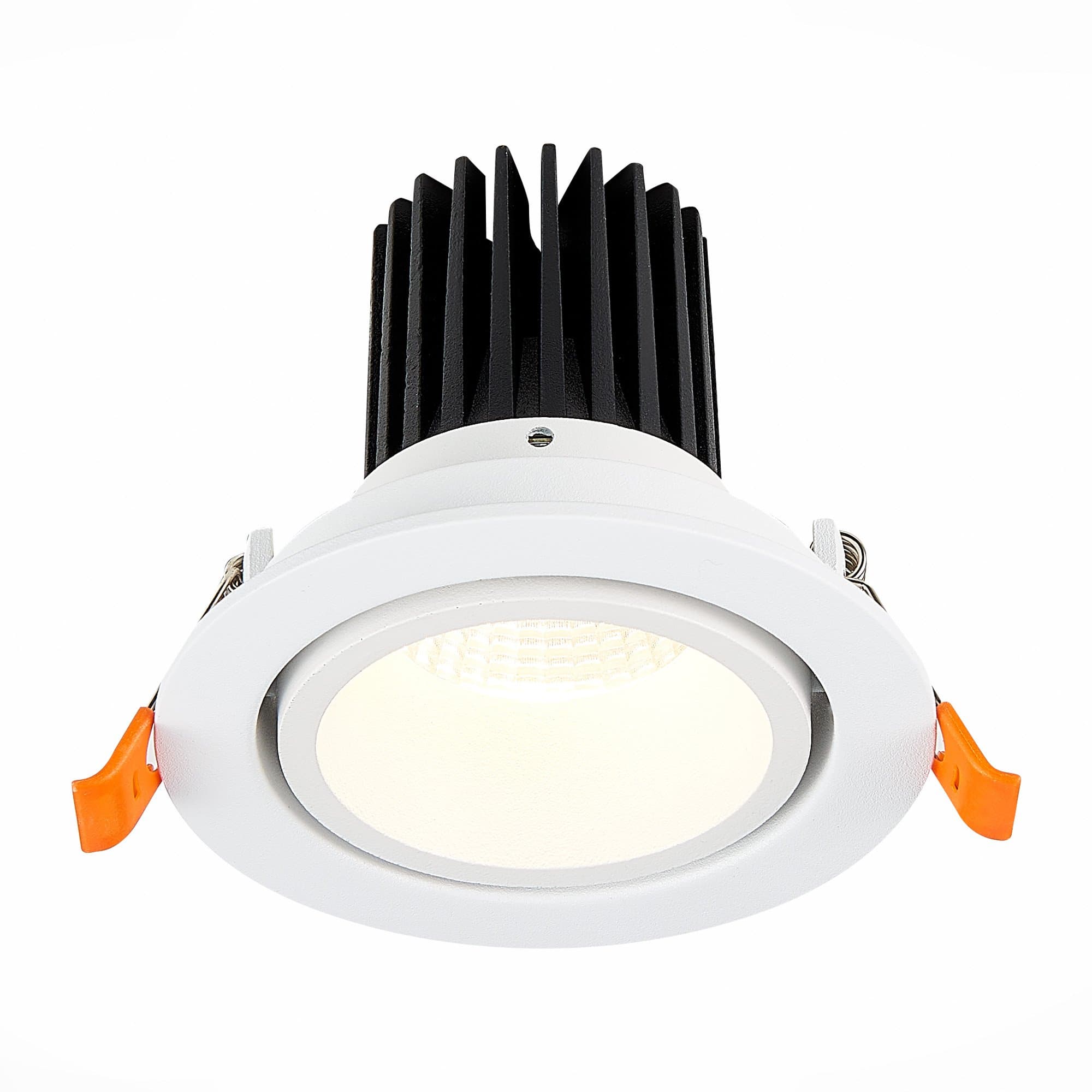ST LUCE ST705.538.10 Св-к встр. Белый LED 1*10W 3000K 750Lm Ra>90 38о IP20 D102xH85 170-240V