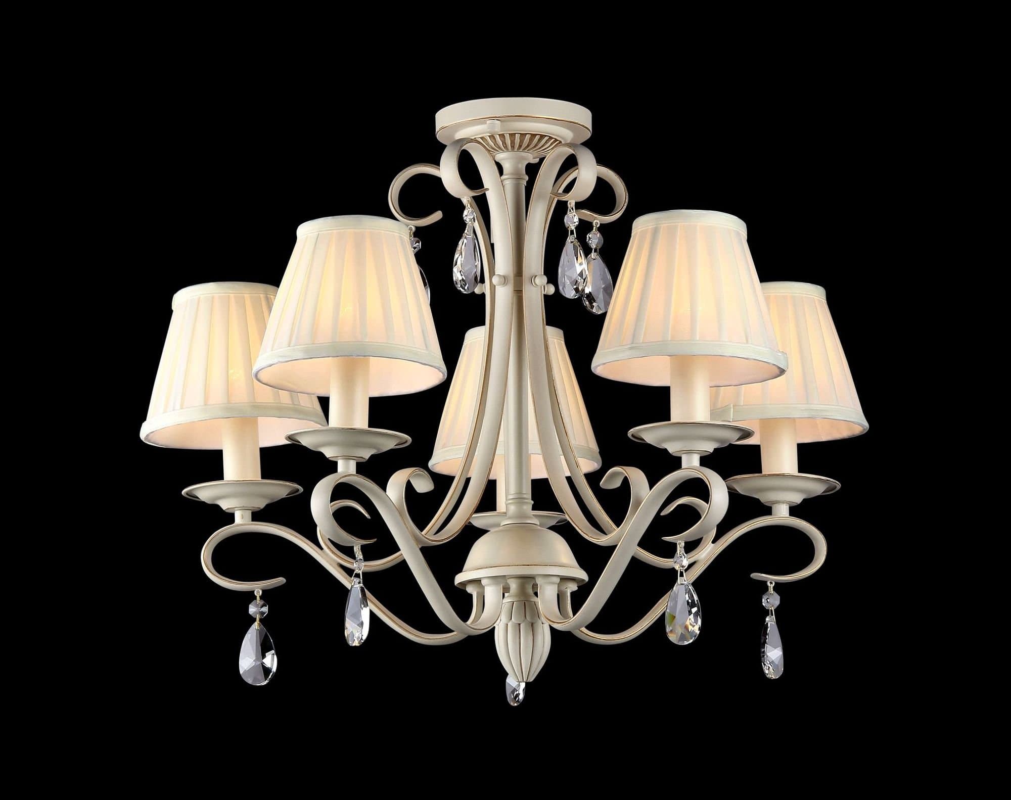 Maytoni Elegant Brionia Бежевый Люстра 5xE14 40W ARM172-05-G — миниатюра 5