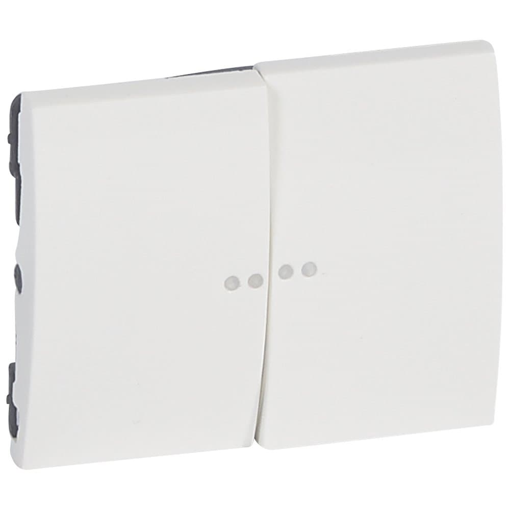Legrand Galea Life Белый Клавиша 2-ая c точечной подсветкой 771079