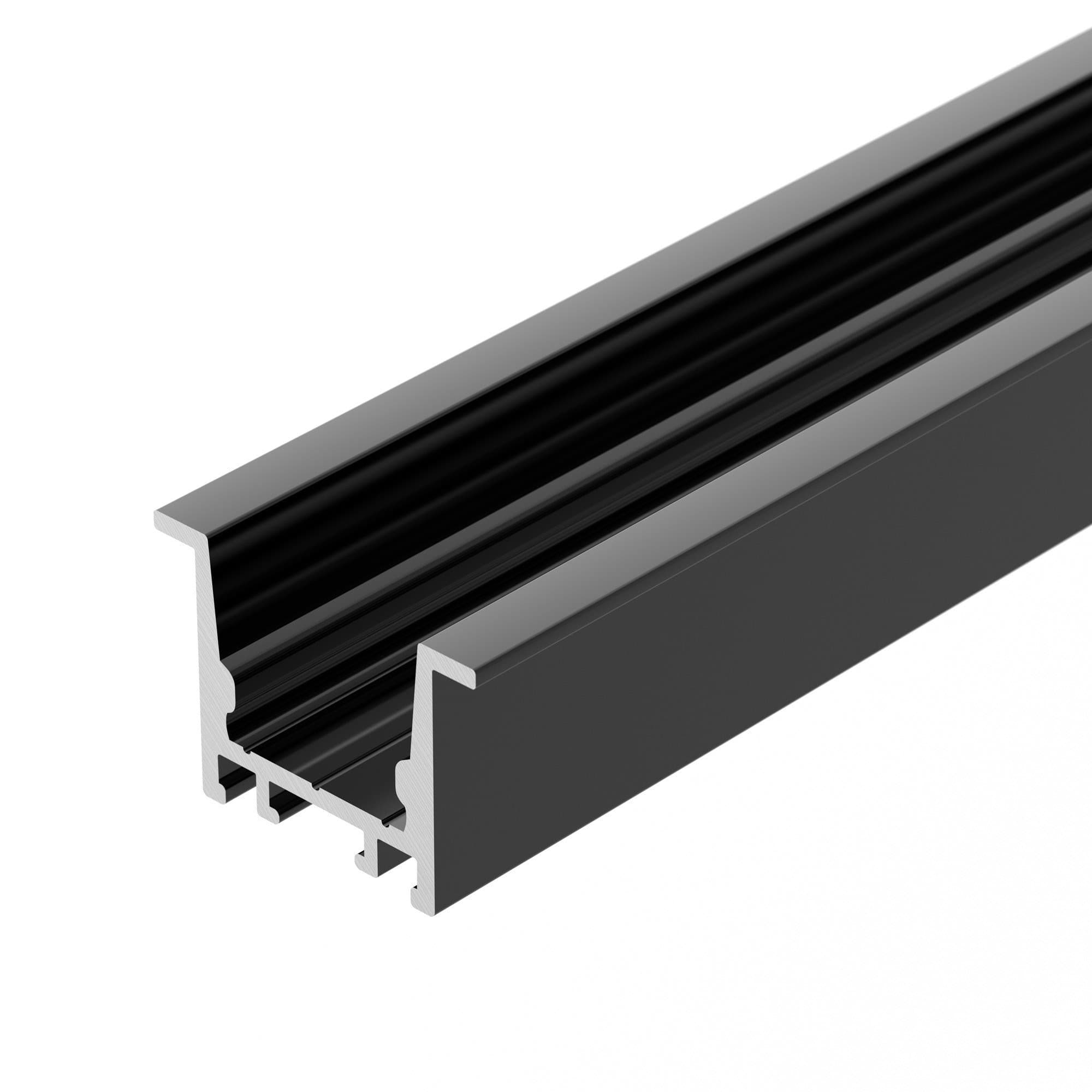 Arlight Профиль SL-COMFORT-2316-F-2000 ANOD BLACK (Алюминий) 031769 — миниатюра 4