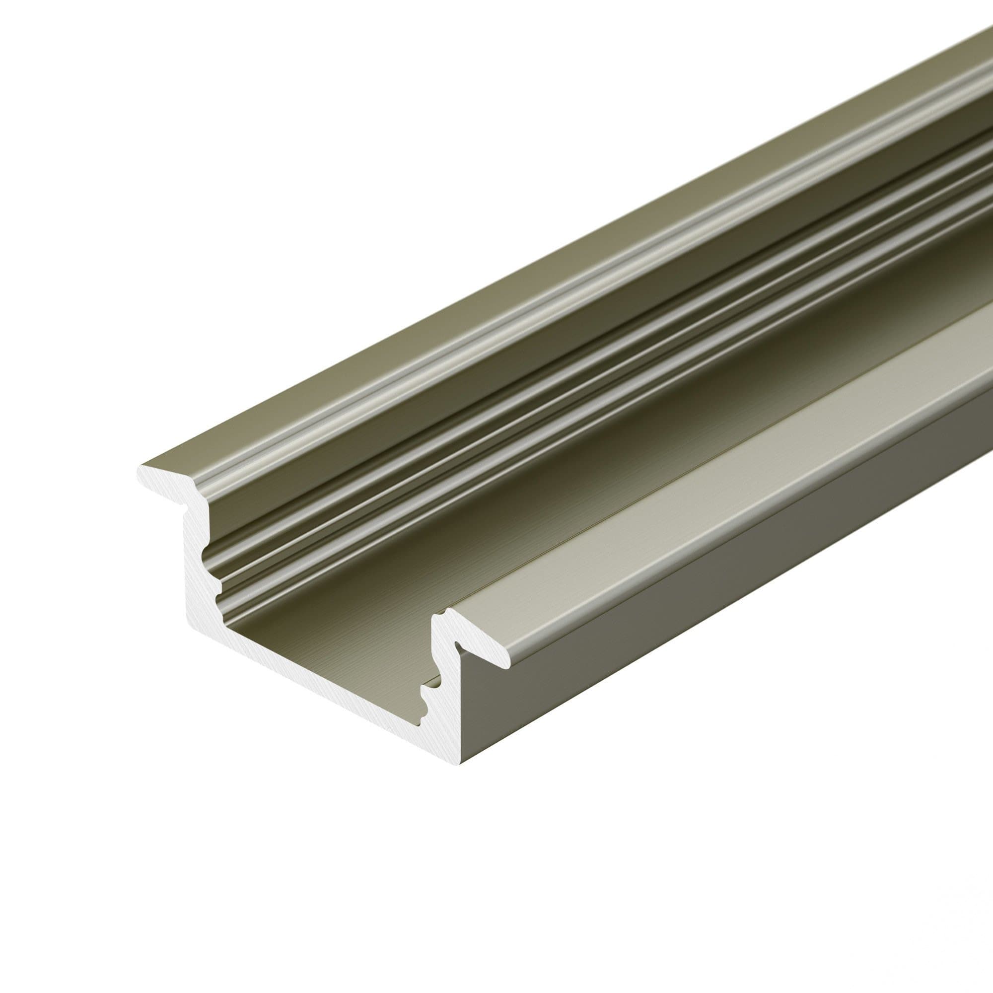 Arlight Профиль LINE-2308-F-2000 ANOD OLIVE GREY (Алюминий) 038440 — миниатюра 3
