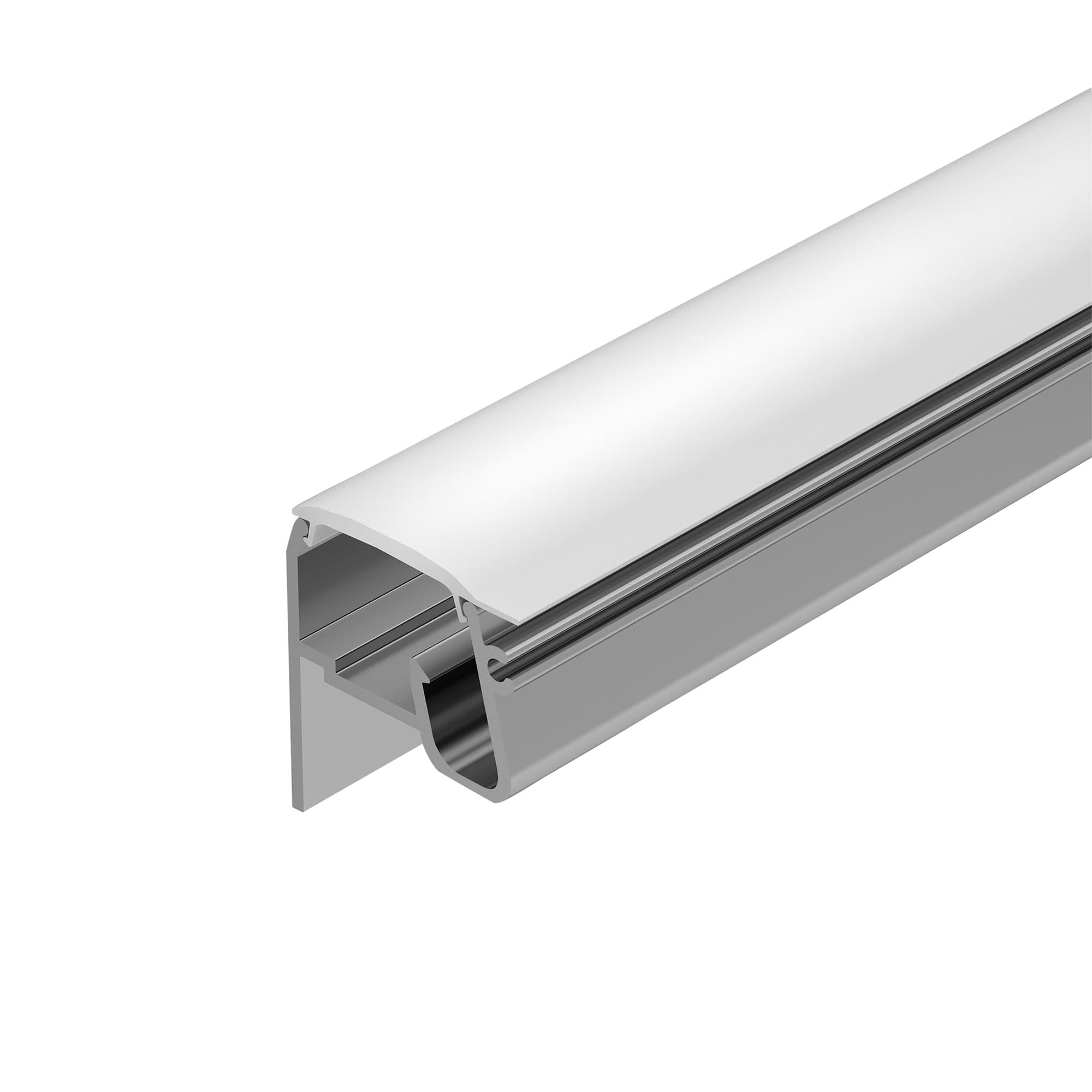 Arlight Профиль STRETCH-S-20-WALL-SIDE-2000 (RESPECT-ST) (Алюминий) 040701 — миниатюра 1