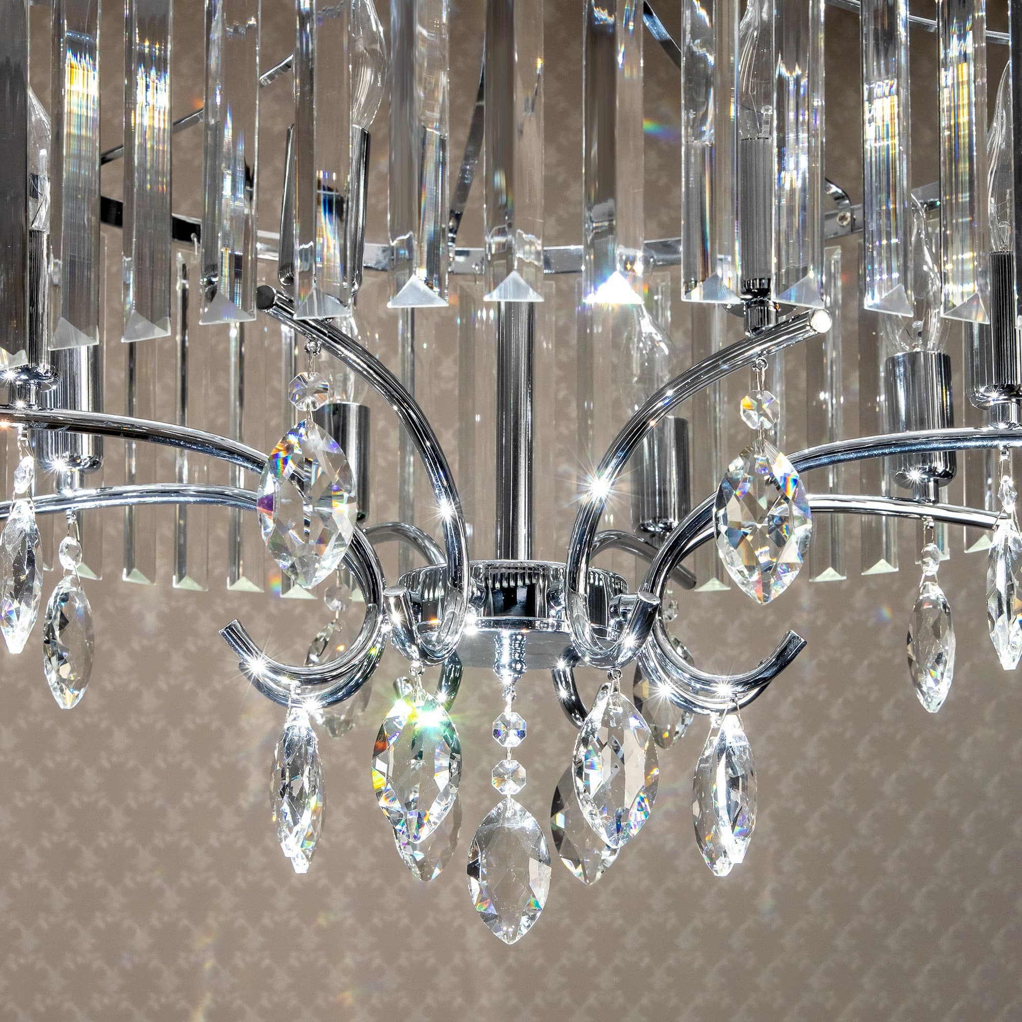 Citilux CL335181 Инга Хром Люстра — миниатюра 5
