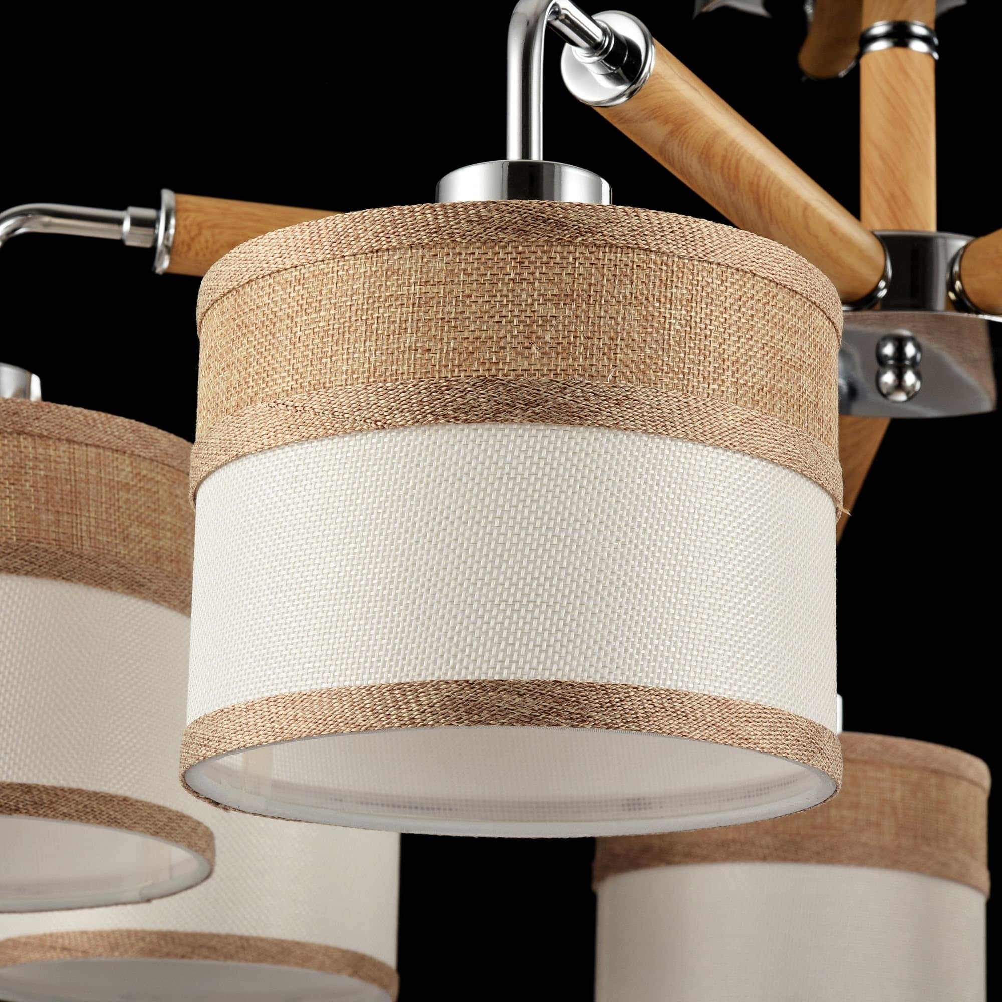 Freya Modern Helen Хром Потолочный светильник E27 40W FR5329-PL-07-CH — миниатюра 6