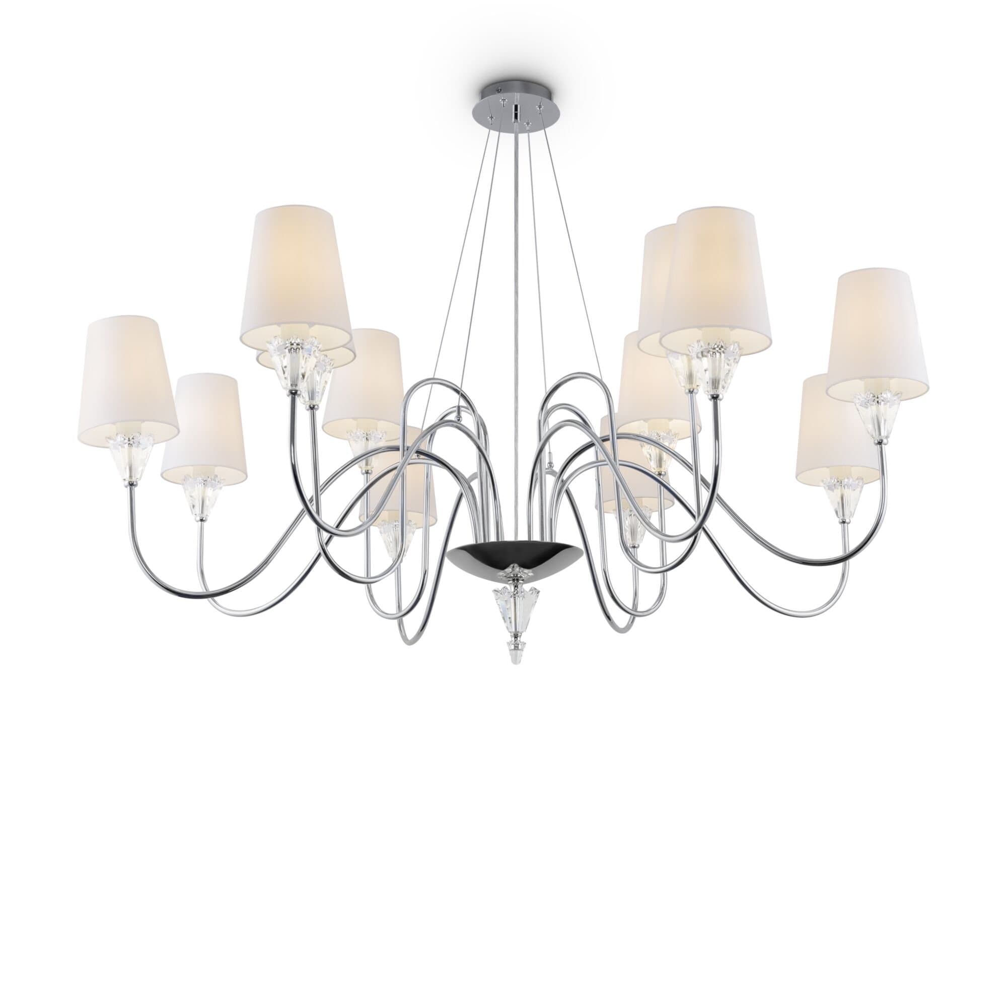 Maytoni Modern Florero Хром Люстра MOD078PL-12CH — миниатюра 2