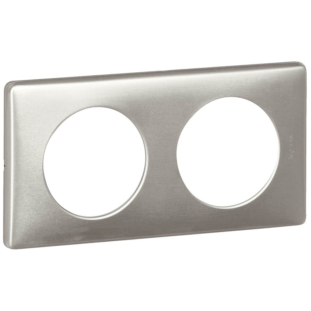 Legrand DIY Celiane Алюминий Рамка 2 поста 696962 — миниатюра 2