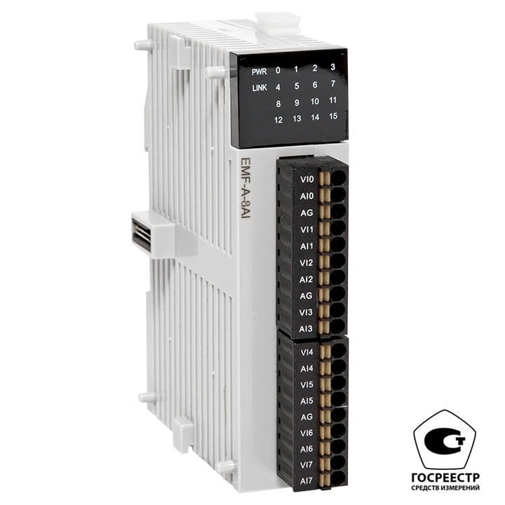 EKF Модуль аналогового ввода EMF 8 PRO-Logic (с поверкой)