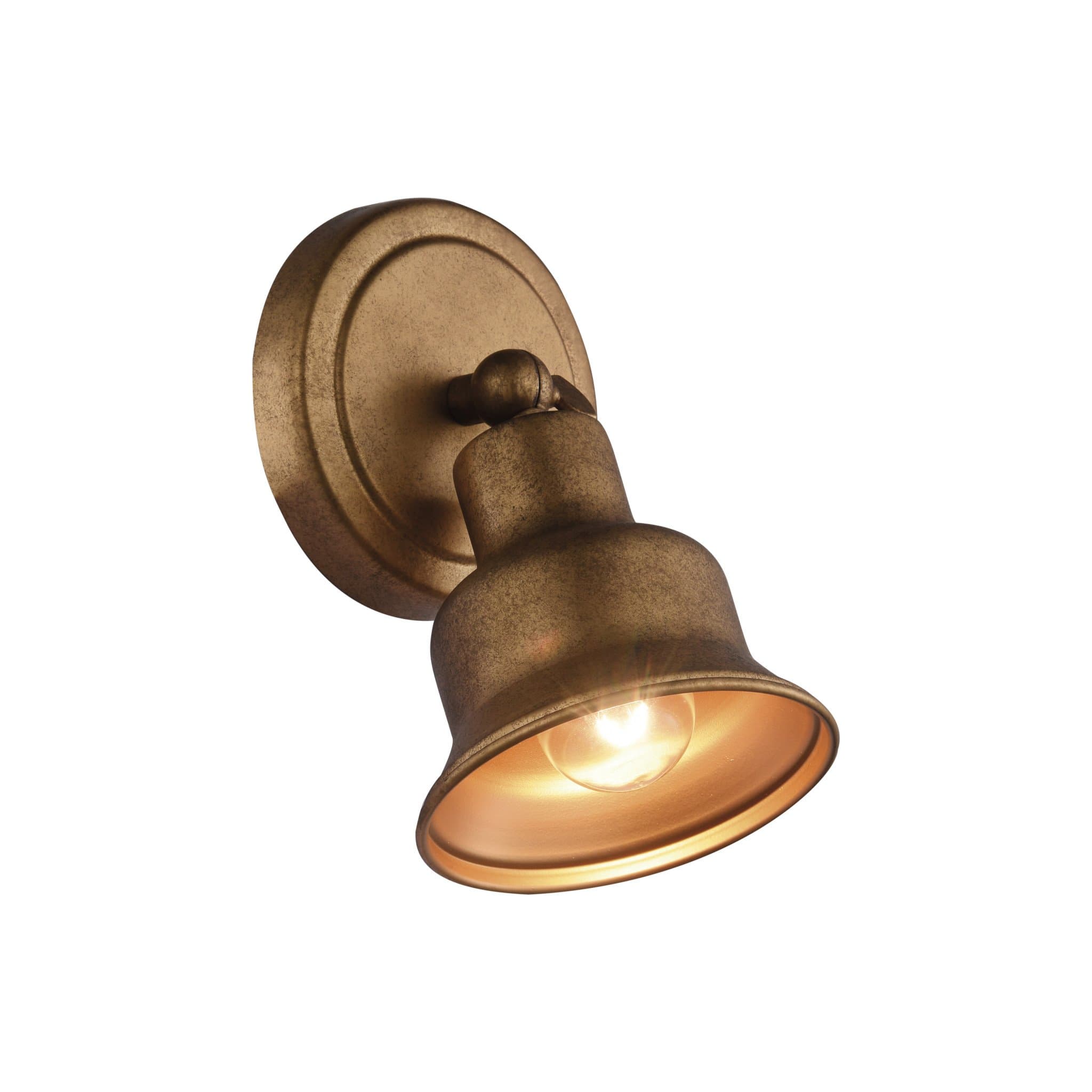 Favourite Clochette Светильник настенный металл цвета устаренное золото 1*E27*60W 2024-1W
