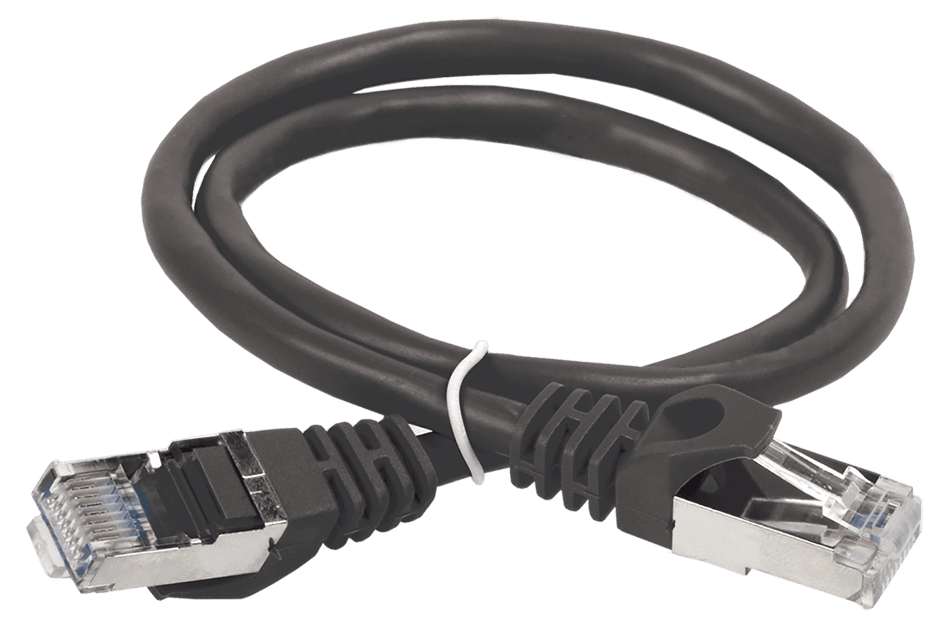 IEK ITK Коммутационный шнур категория 6 FTP LSZH 15м чёрный PC09-C6FL-15M — миниатюра 2