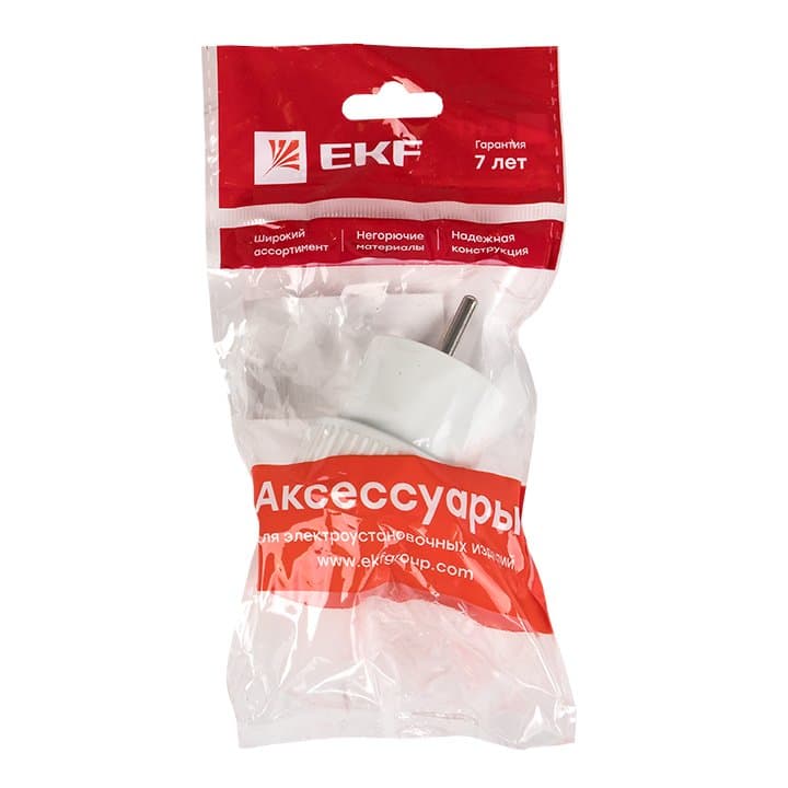 EKF PROxima Адаптер-переходник б/з бел. 6А 250В — миниатюра 3