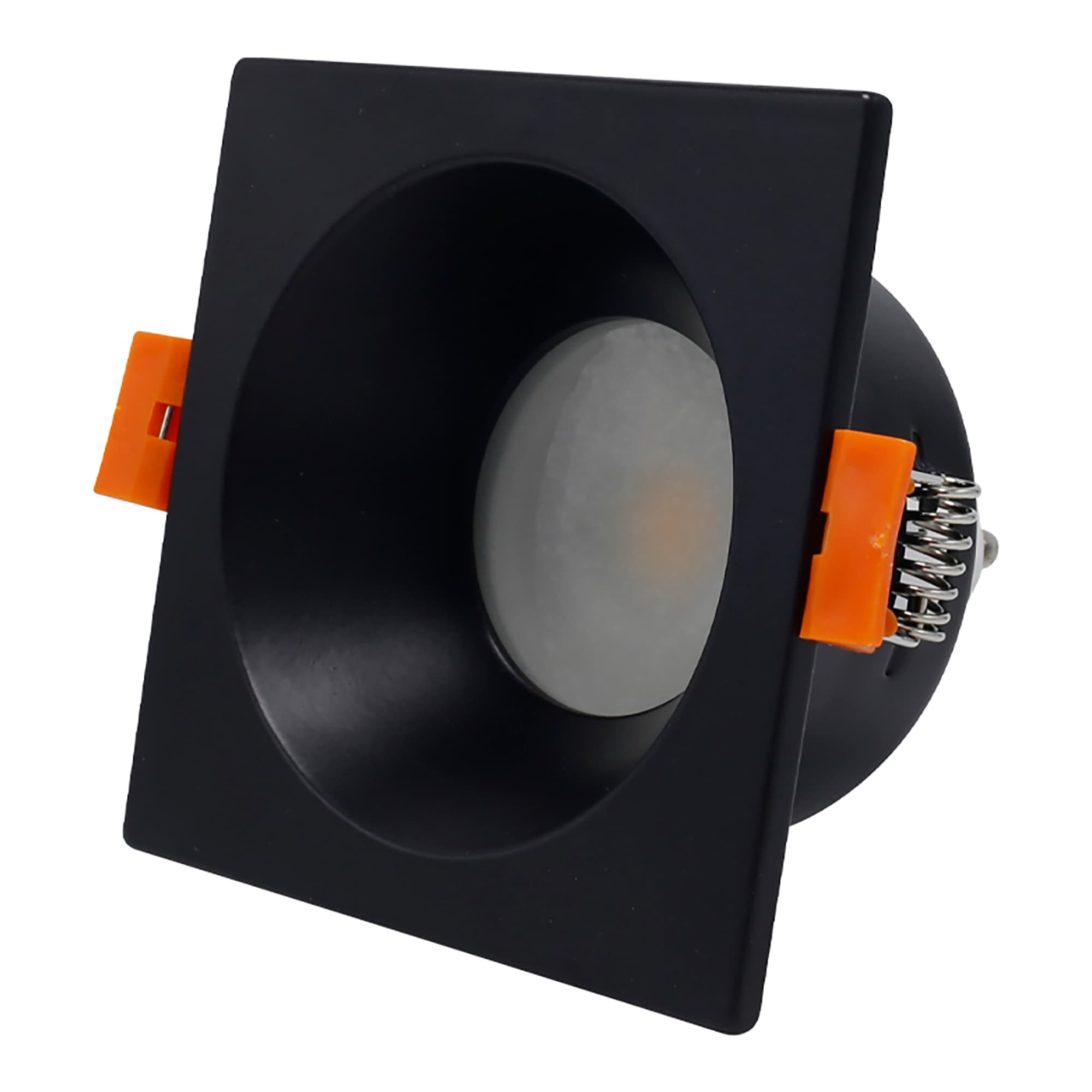 ST LUCE ST256.418.01 Св-к встр. Черный GU10 1*50W IP65 L85xW85xH53 220V Без ламп