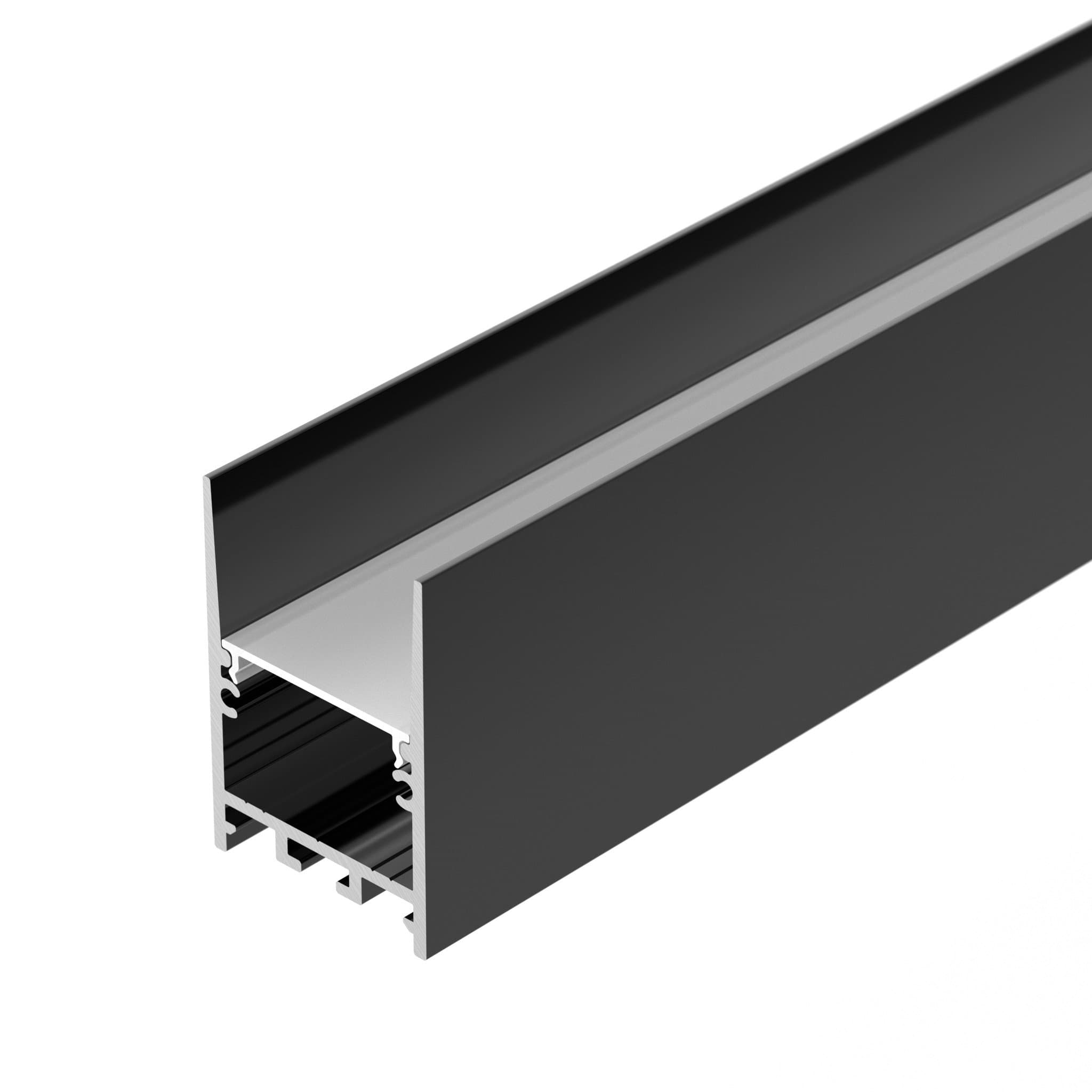 Arlight Профиль SL-COMFORT-3551-2000 ANOD BLACK (Алюминий) 031730 — миниатюра 1