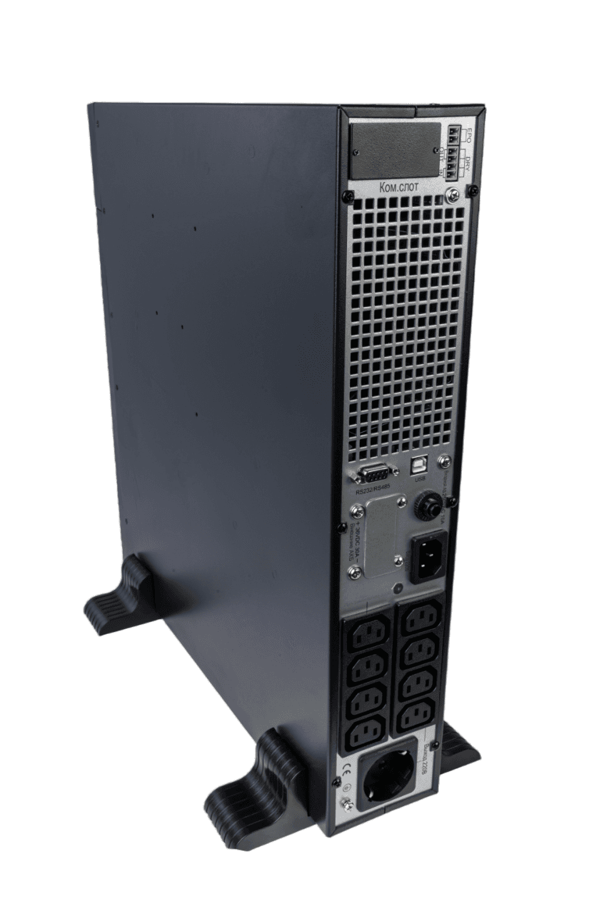Systeme Electric ИБП SRTSE 2 поколения 1000 ВА/Вт, 2U, 8 C13+1 Schuko, USB, RS-232, сухие контакты — миниатюра 7