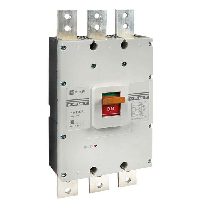 EKF Выключатель автоматический ВА-99М 1250/1000А 3P+N 35кА PROxima