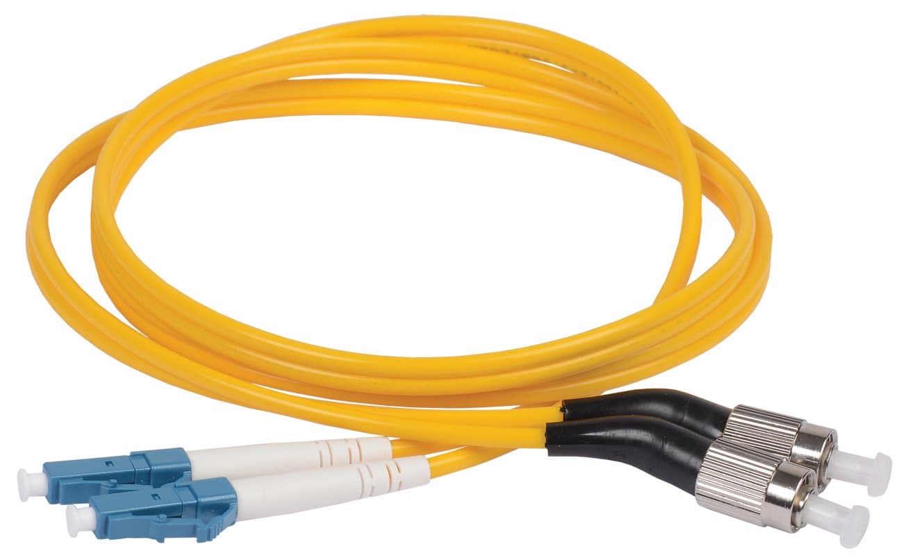 IEK ITK Оптический (патч-корд), SM, 9/125 (OS2), FC/UPC-LC/UPC,(Duplex),1м FPC09-FCU-LCU-C2L-1M — миниатюра 2