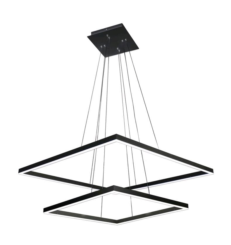 Kink Light 08229,19(4000K) Подвес Альтис черный h110 w80+60 Led 86W (4000K)