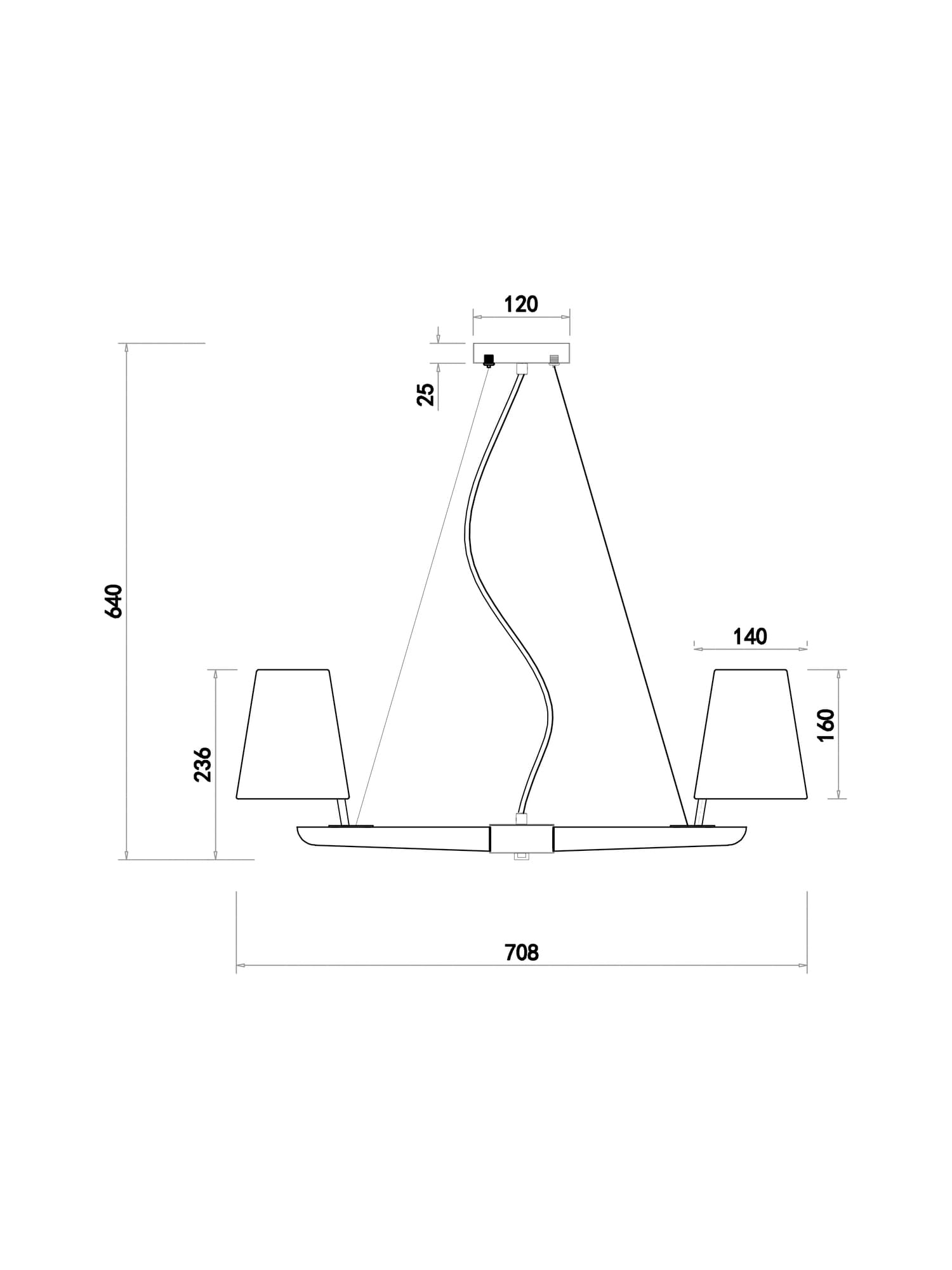Freya Modern Market Белый Светильник подвесной FR8019PL-06W — миниатюра 6