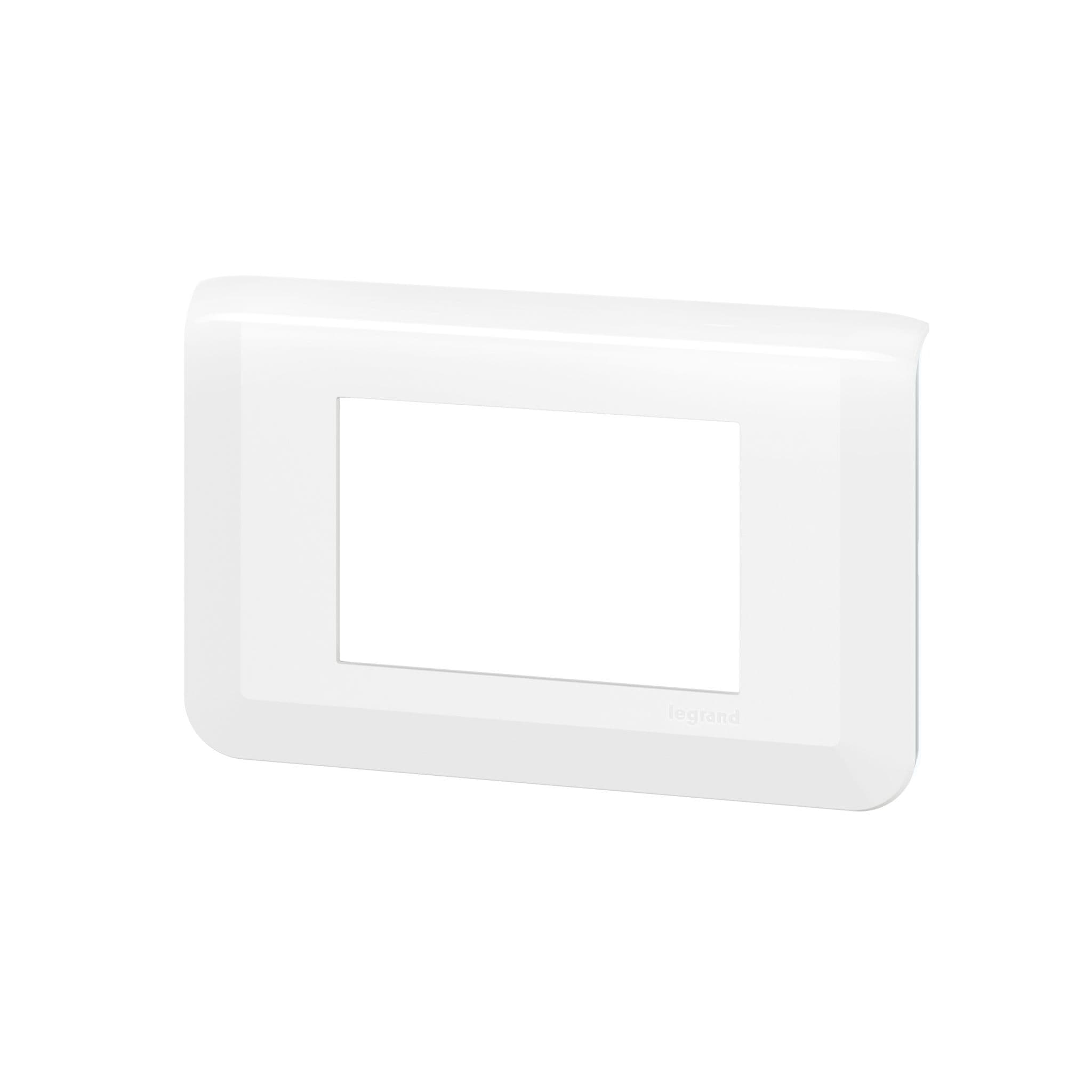 Legrand Mosaiс Рамка - Программа Mosaic - 3 модуля - белая 078803L — миниатюра 2
