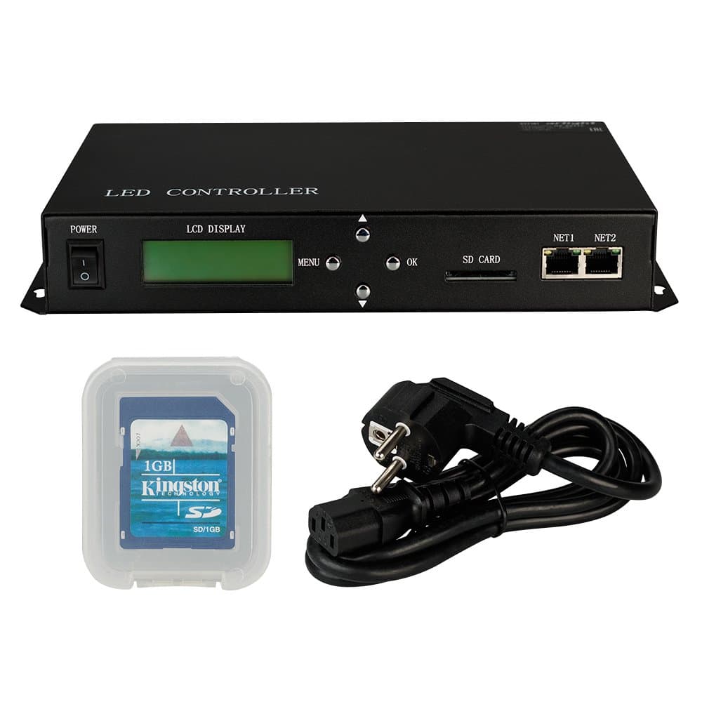 Arlight Контроллер HX-801TC (122880 pix, 220V, SD-карта) (-) 022187 — миниатюра 2