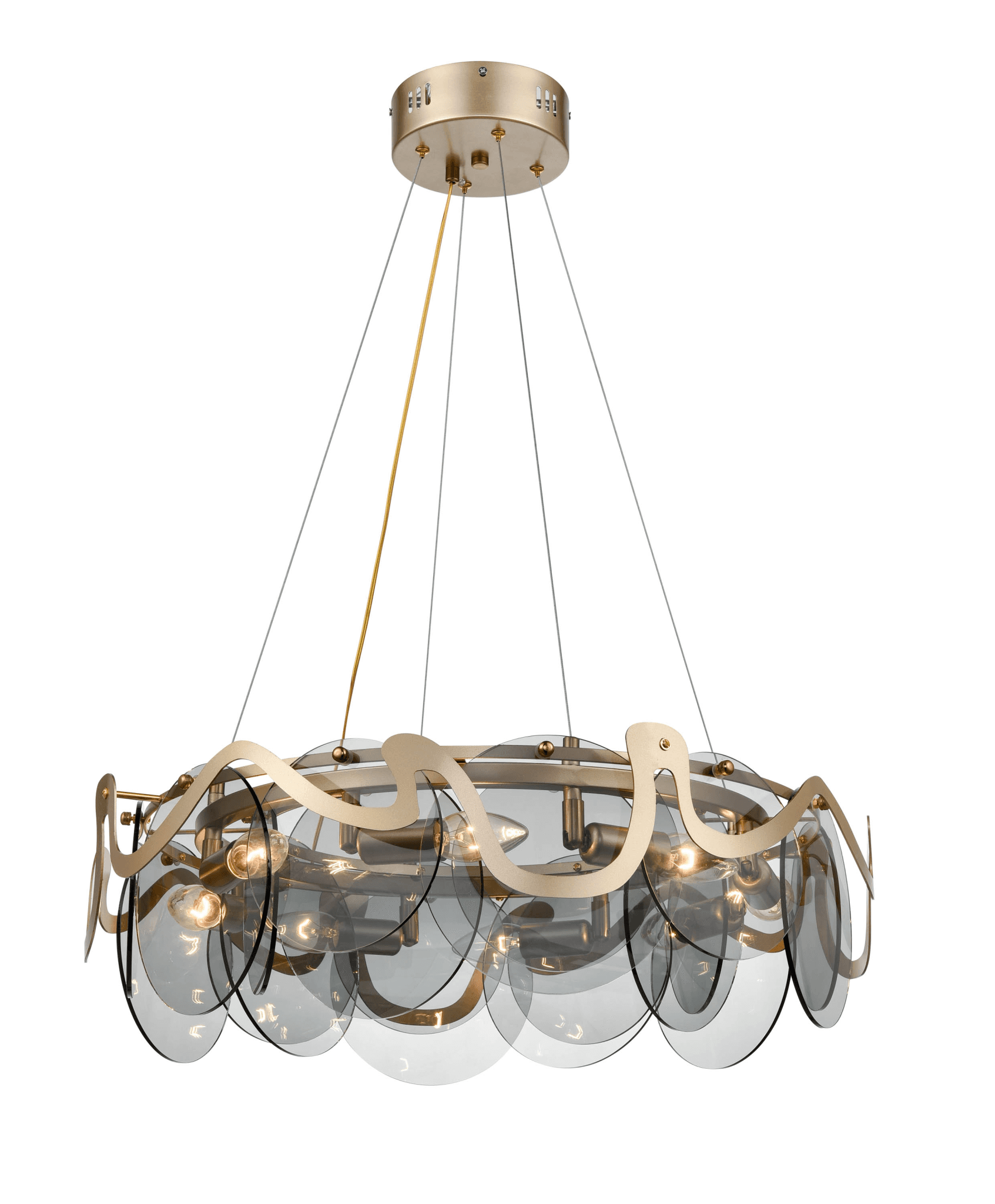 Vele Luce Melodia Подвесной светильник VL3294P08 — миниатюра 2