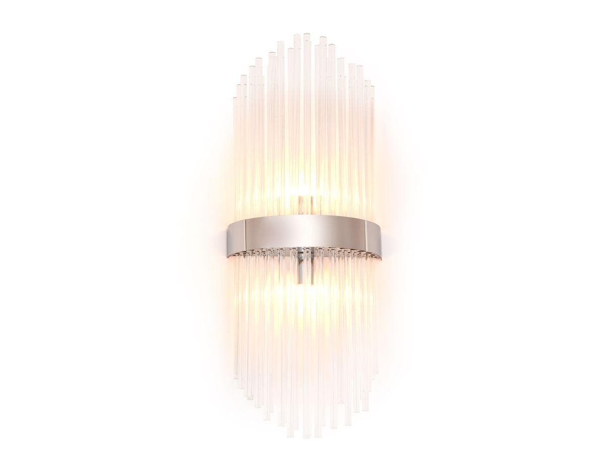 Ambrella Настенный светильник с хрусталем TR5371/2 CH/CL хром/прозрачный G9/2 max 40W 500*200*100 — миниатюра 3