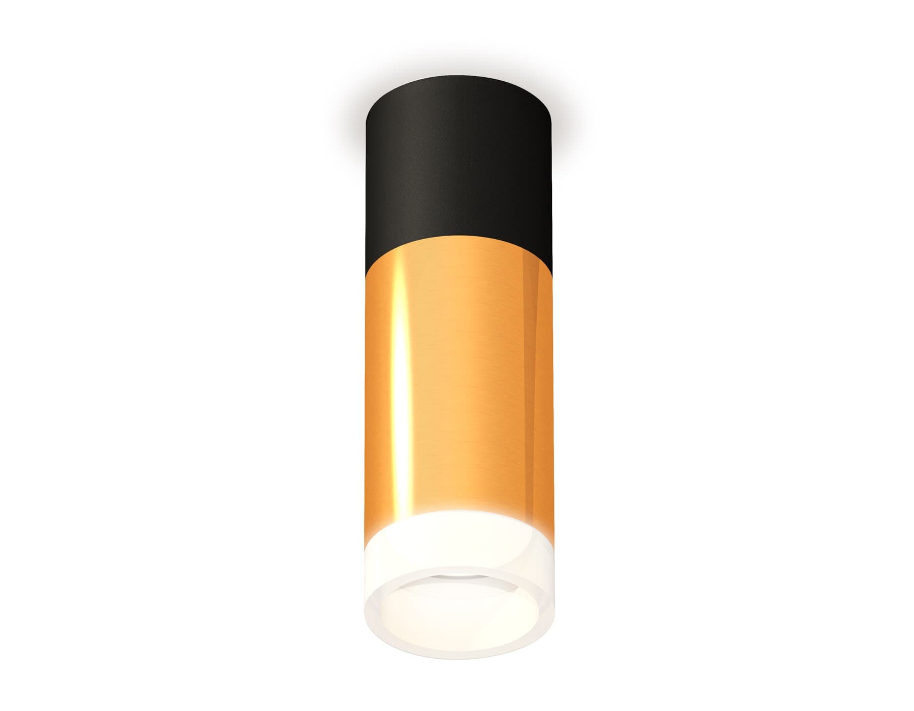 Ambrella Комплект накладного светильника XS6327042 PYG/SBK/FR золото желтое полированное/черный песок/белый матовый MR16 GU5.3 (C6302, A2010, C6327, N