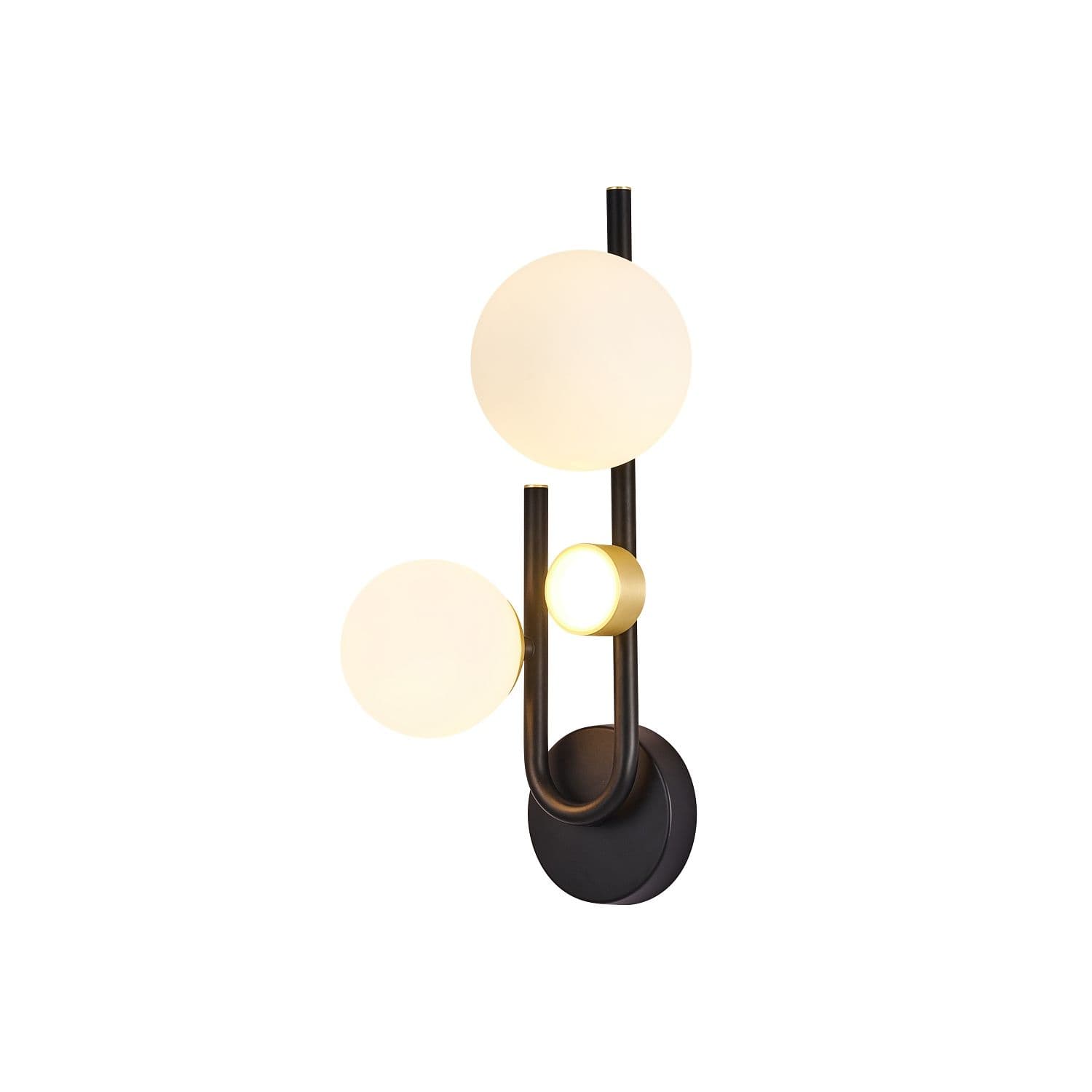 Favourite Настенный светильник Soffiato D170*W245*H395 2*G9*28W, excluded + 1*LED*3W, 330LM, 3000K, included 3048-2W