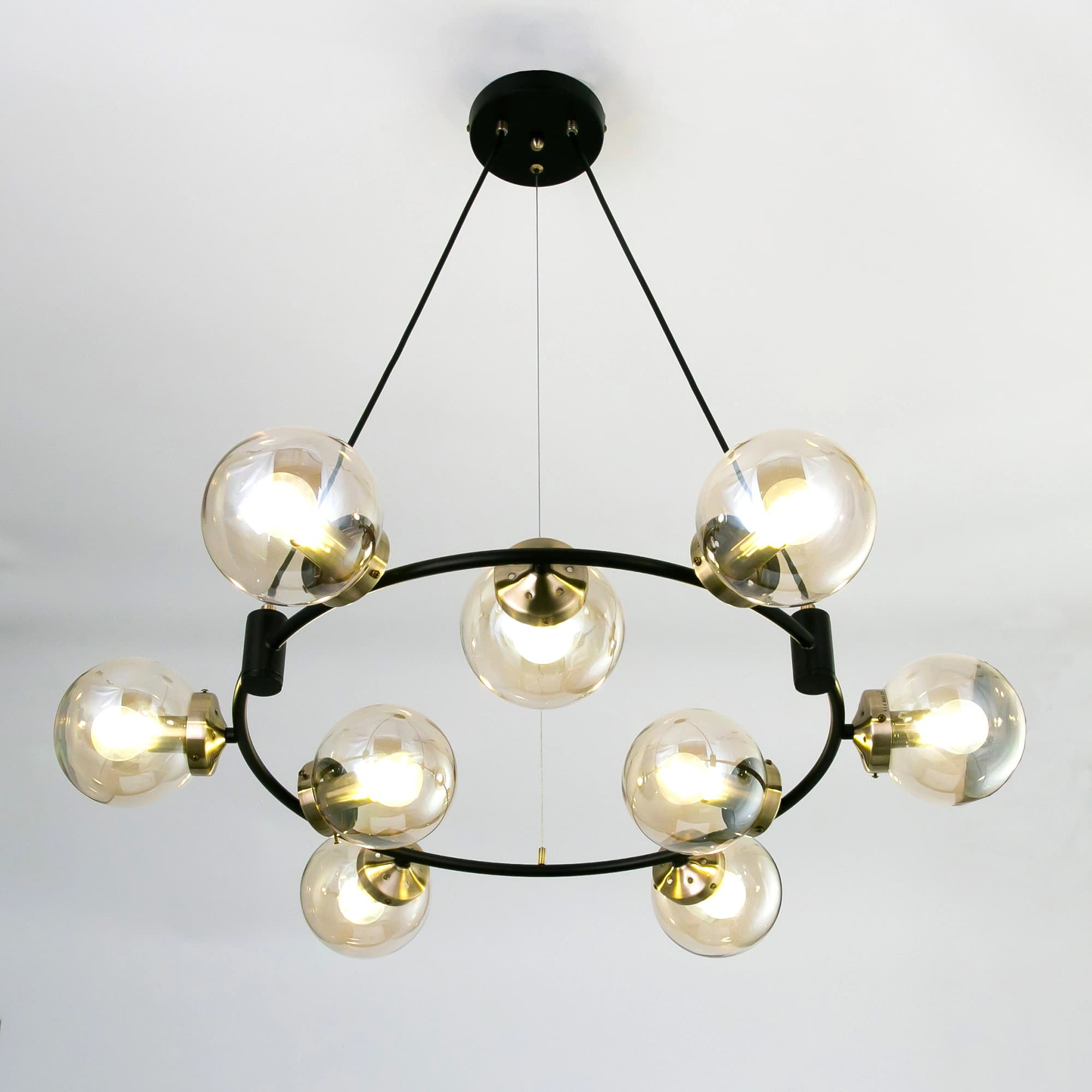 Citilux CL105195 Люстра Планета Черн+Дымч. — миниатюра 4