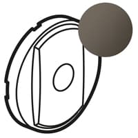 Legrand Celiane2 Графит Накладка переключателя со встроенным датчиком присутствия 067922 — миниатюра 3