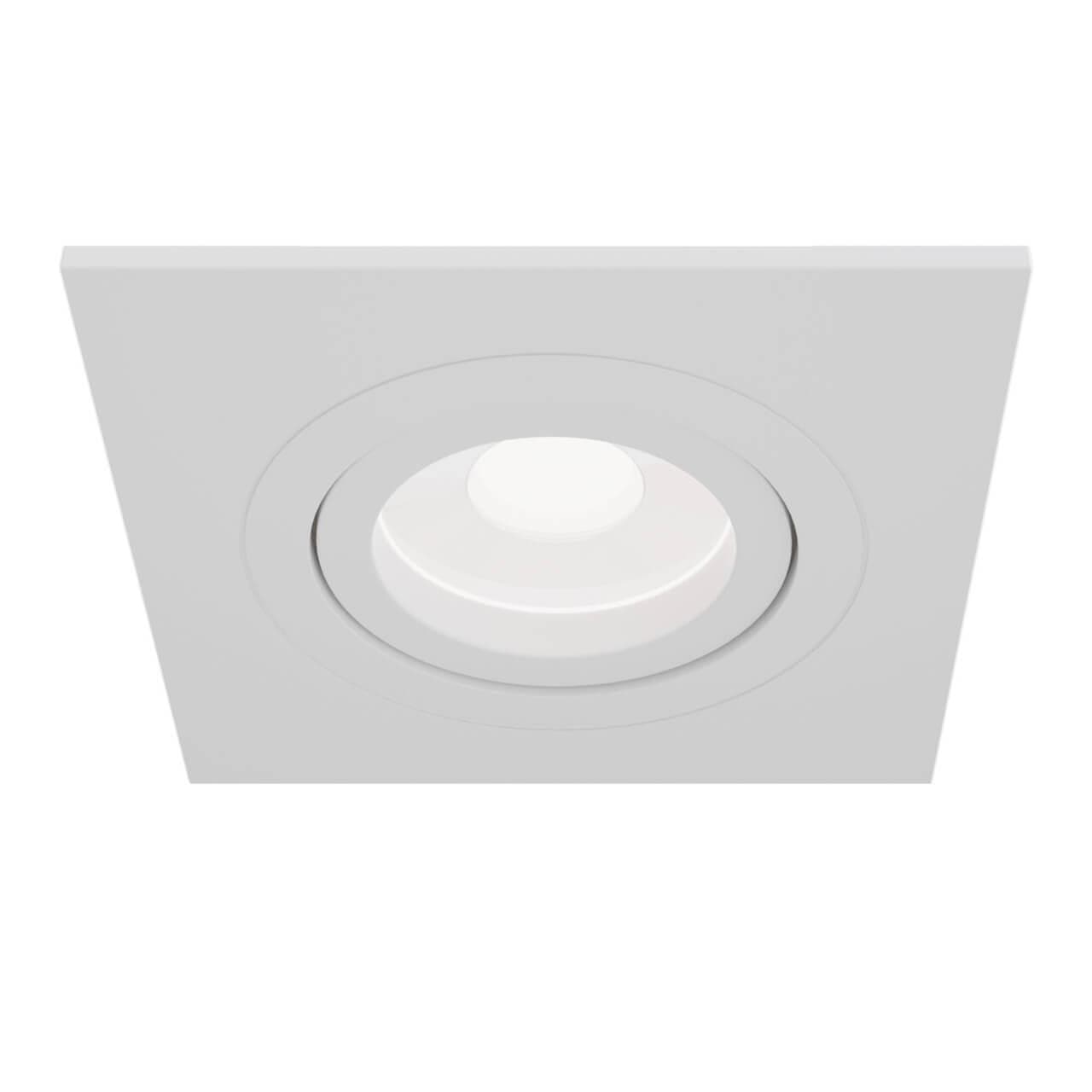 Maytoni Technical Atom Белый Встраиваемый светильник GU10 50W DL024-2-01W — миниатюра 11