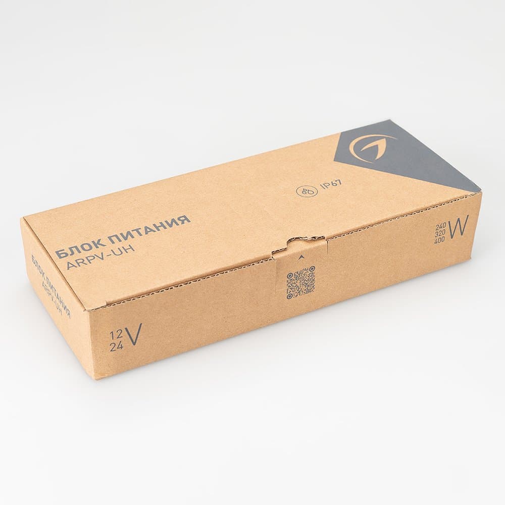 Arlight Блок питания ARPV-UH24320A-PFC-0-10V (24V, 13.3A, 320W) (IP67 Металл, 7 лет) 026574 — миниатюра 2