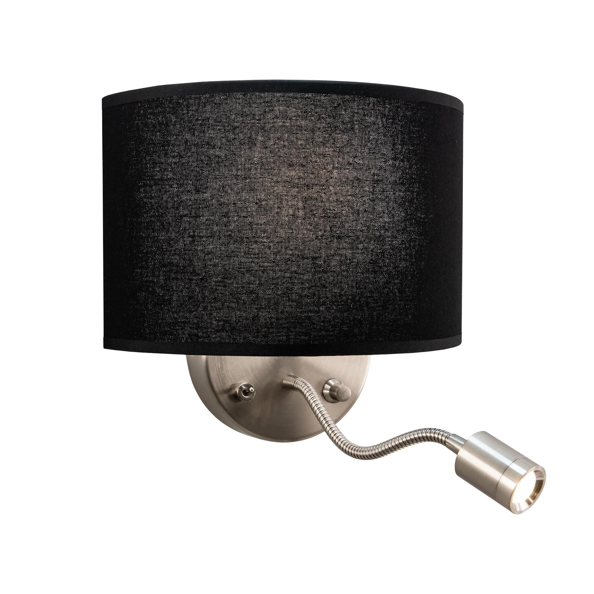 Citilux CL704305 Декарт Круг Хром.Мат+Черн. Светильник Наст. — миниатюра 1