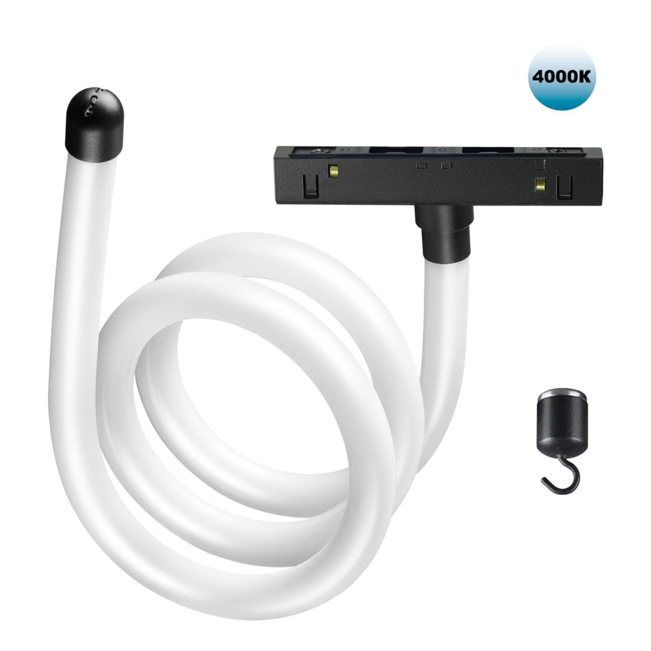 Novotech 359138 KONST NT23 000 черный Трековый светильник для низковольтного шинопровода FLUM IP20 LED 4000К 14W 48V 1400Лм RAMO