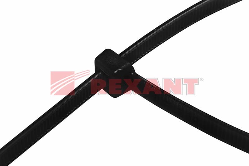 Хомут nylon 150 x 3,6 мм 100 шт чёрный Rexant 07-0151-4 — миниатюра 2