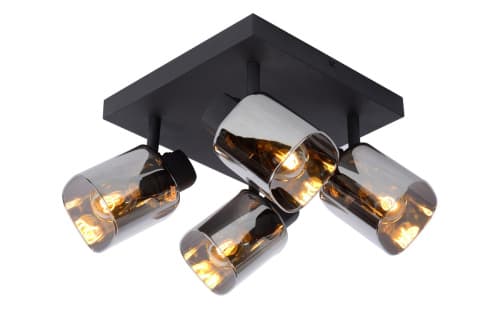 Lucide ALION Прожектор потолочный 4xE14 Black 17999/14/30