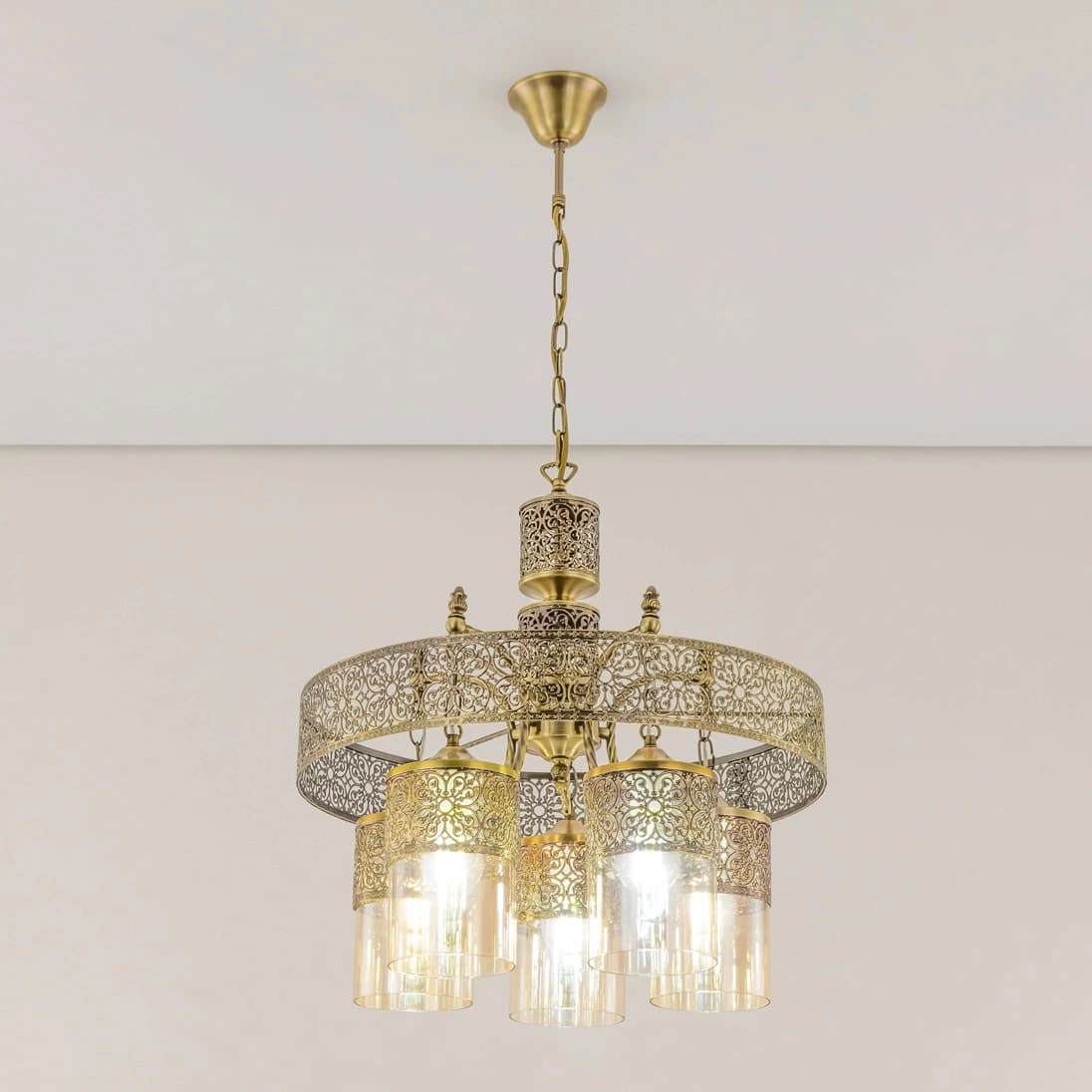 Citilux CL467153 Эмир Бронза Люстра — миниатюра 13