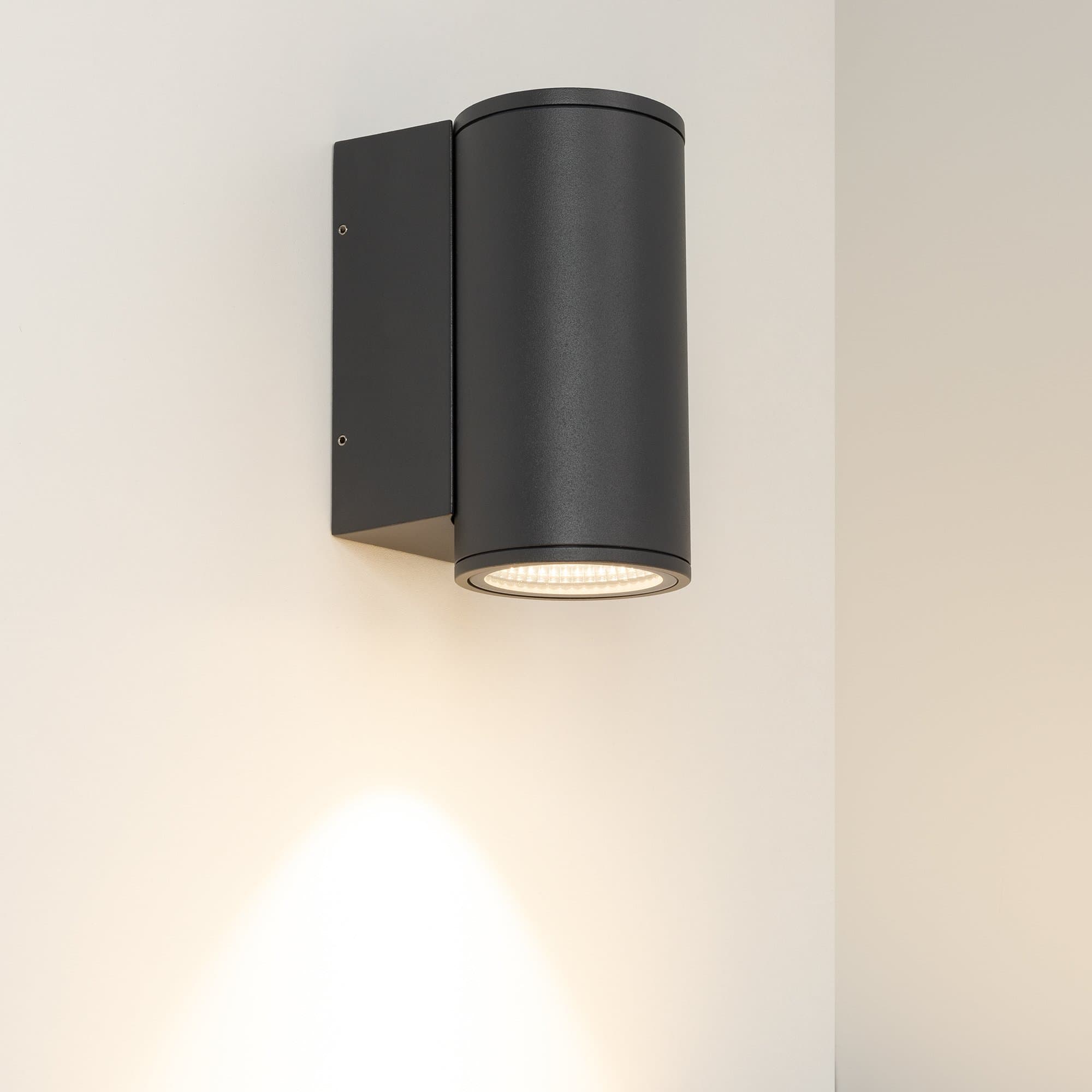 Arlight Светильник LGD-FORMA-WALL-R90-12W Warm3000 (GR, 44 deg, 230V) (IP54 Металл, 3 года) 029976 — миниатюра 7
