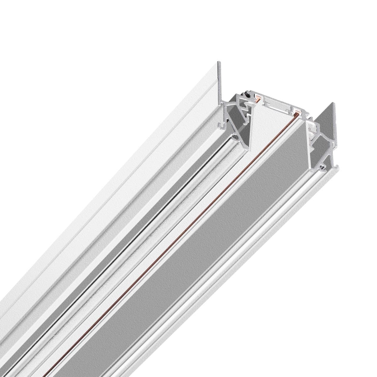 Novotech 135202 SHINO NT23 белый Низковольтный шинопровод для монтажа в натяжной потолок 2м IP20 48V SMAL