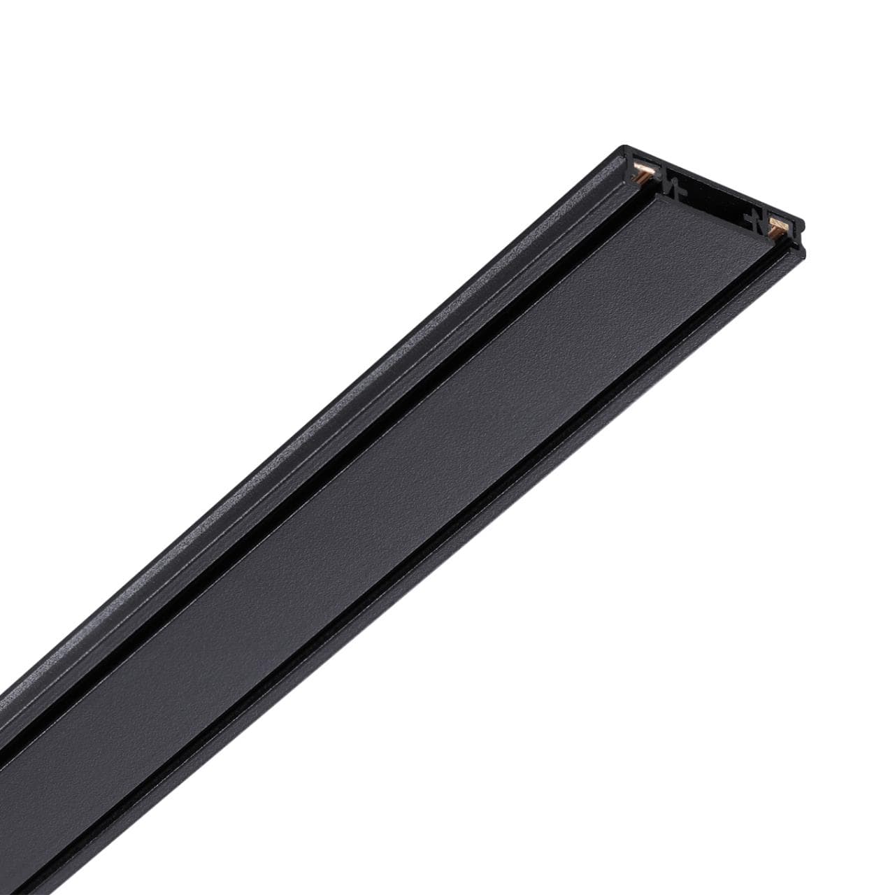 Novotech 135193 SHINO NT23 000 черный Низковольтный накладной шинопровод 1м, заглушки в комплекте IP20 48V SMAL