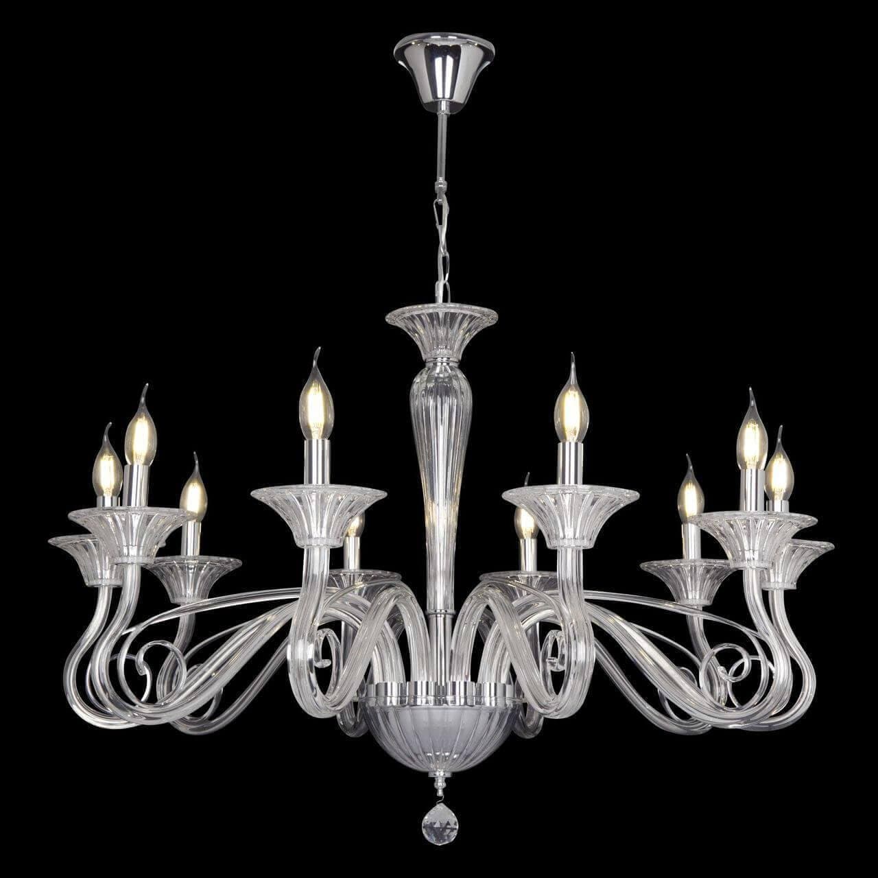 Maytoni Neoclassic Acqua Прозрачный Люстра E14 40W DIA010PL-10TR — миниатюра 9