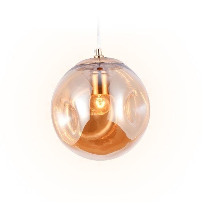 Ambrella Подвесной светильник TR3510 GD/TI золото/янтарь E27 max 40W D200*1200 — миниатюра 2