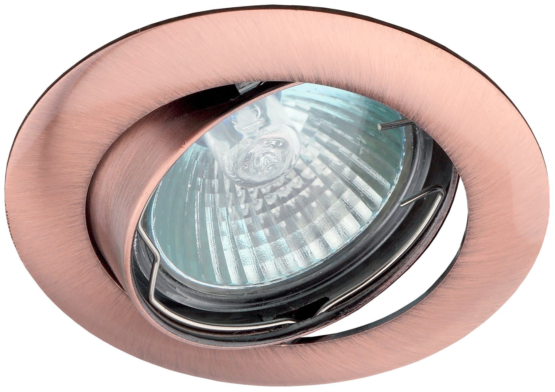 ЭРА KL1A SC Медь Светильник литой простой поворотный MR16,12V/220V, 50W