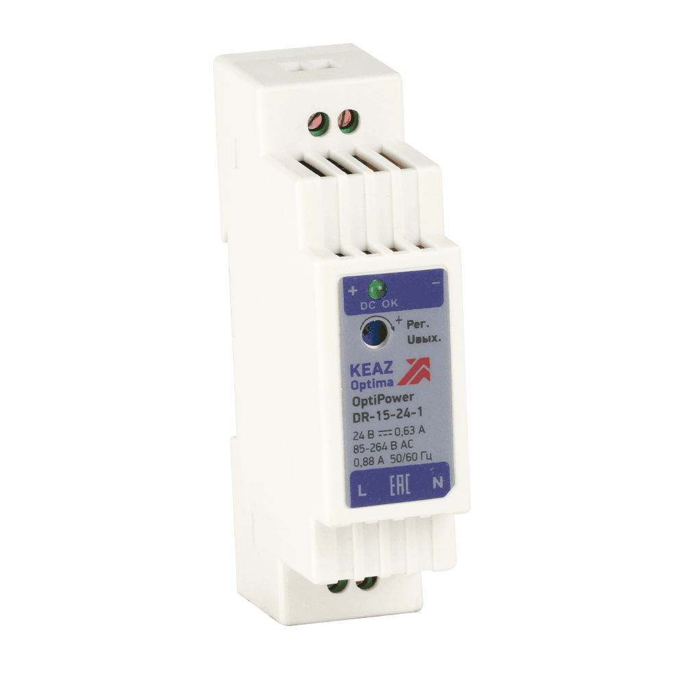 КЭАЗ Блок питания OptiPower DR-15-24-1