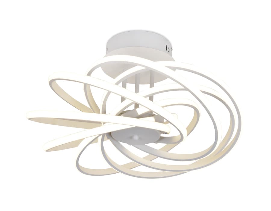 Ambrella Потолочный светодиодный светильник FL441/7 WH белый 140W 4200K 550*550*260 (Без ПДУ)