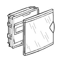 Legrand Nedbox Шкаф встраиваемый 12+2М дымчатая дверь 001421 — миниатюра 2